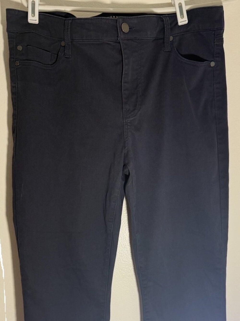 Liverpool Los Angeles Women’s Majestic Navy Stretch Jeans Slim Ankle 12/31
